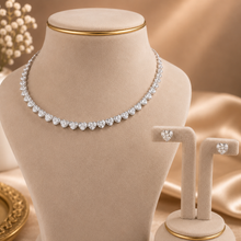 Amoura Heartline Diamond Necklace Set