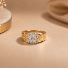 Imperial Crest Diamond Ring For Him