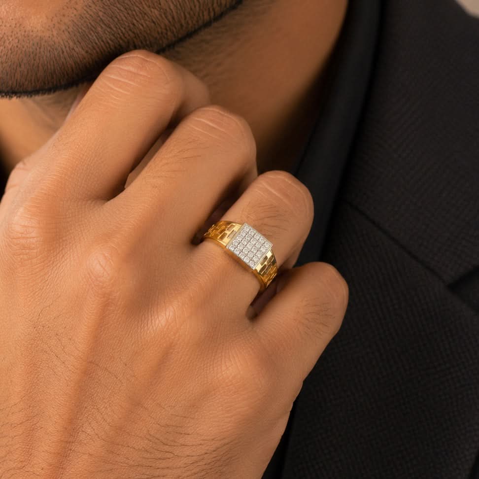 Urban Regent Diamond Ring For Him