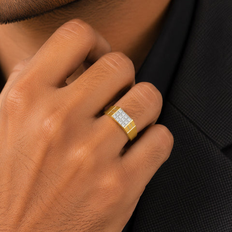 Crownmark Diamond Ring For Him