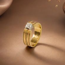 Valor Solitaire Diamond Ring For Him