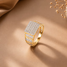 Hexa Matrix Diamond Ring For Him