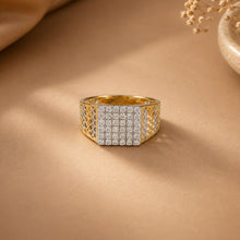 Hexa Matrix Diamond Ring For Him