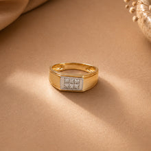 Legacy Square Diamond Ring For Him