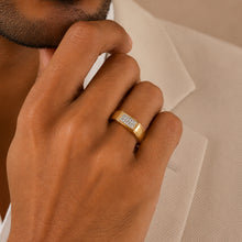 Legacy Square Diamond Ring For Him