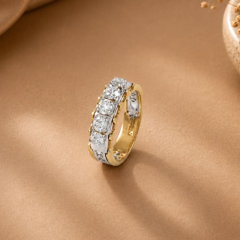 Imperial Row Diamond Band For Him