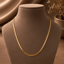 Regal Weave Gold Chain For Him