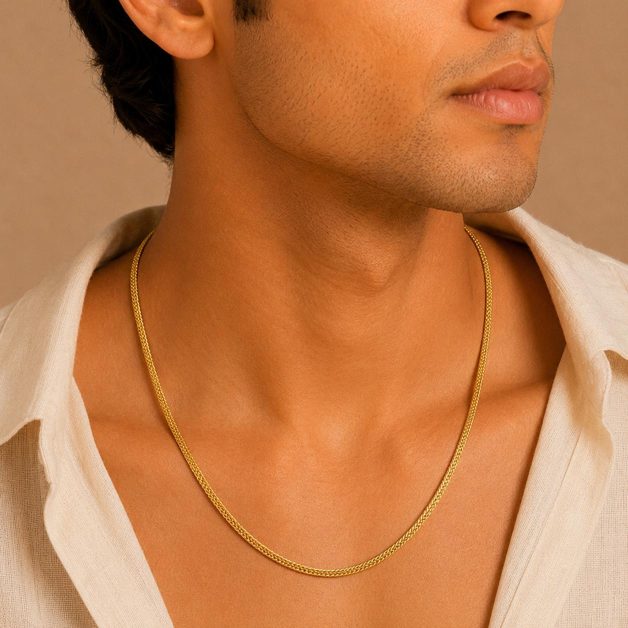 Crownline Heritage Gold Chain For Him