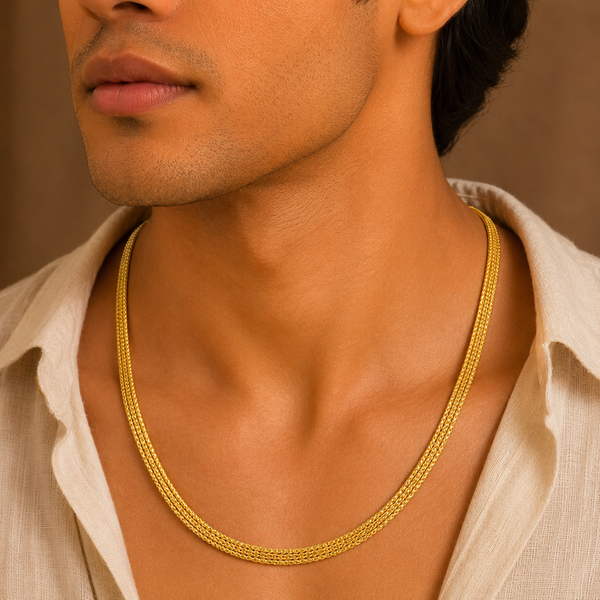 Aurex Elite Gold Chain For Him