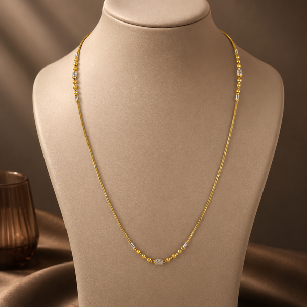 Parvika Dual-Tone Gold Chain