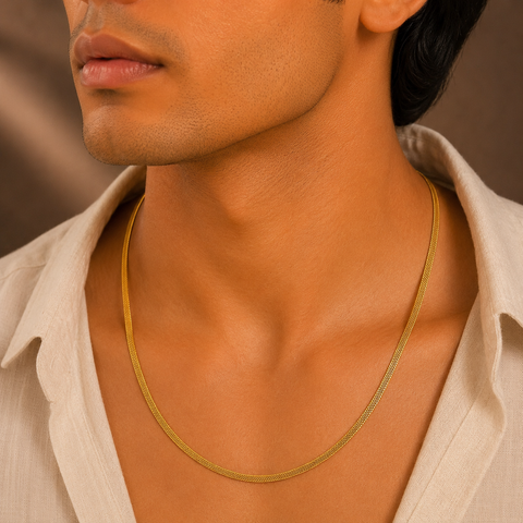 Imperial Link Gold Chain For Him