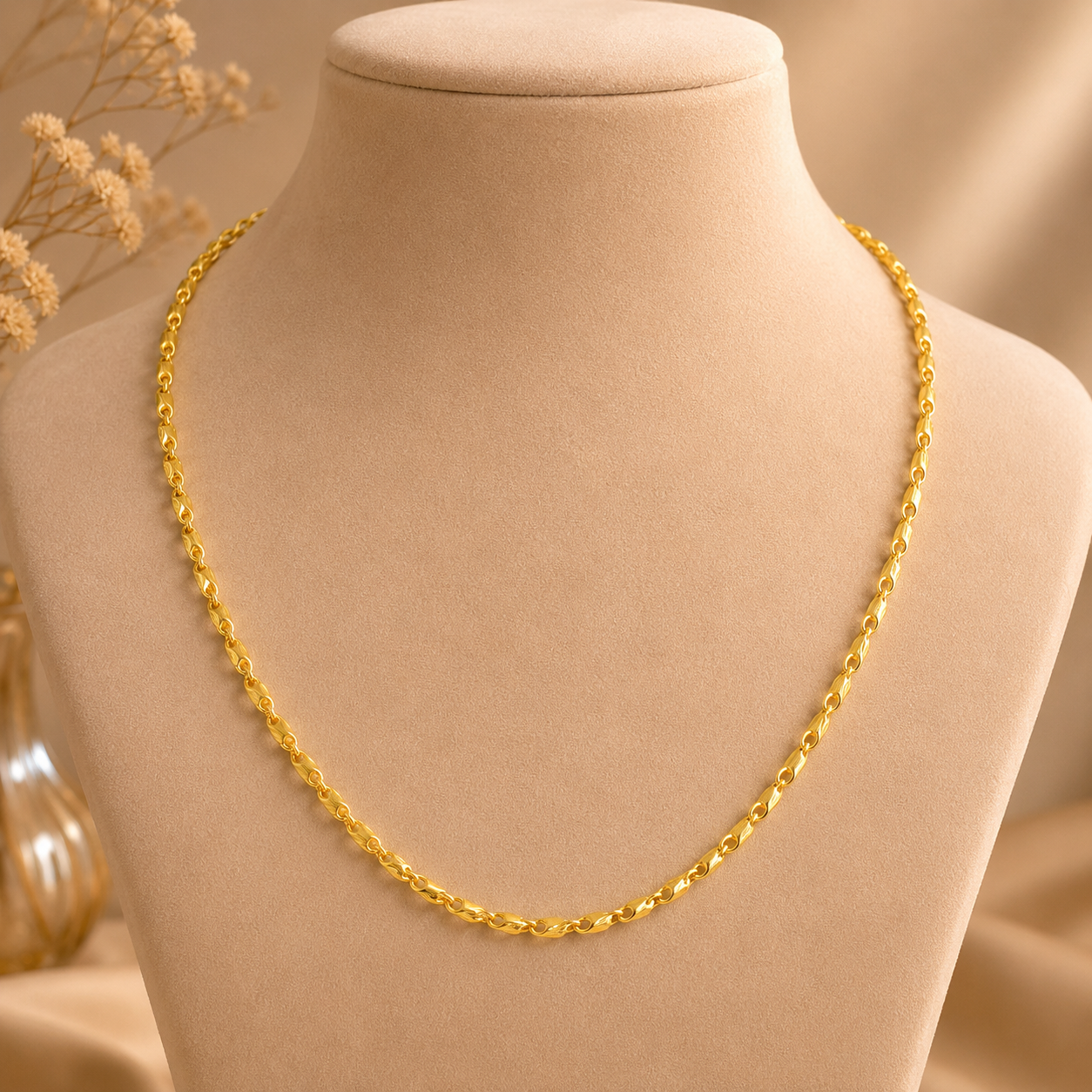 Imperial Orbit Gold Chain For Him
