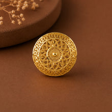 Imperial Mandala Gold Ring