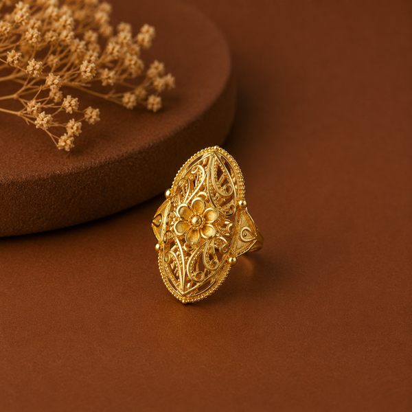 Eternal Vine Gold Ring