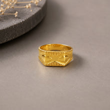 Zenith Ridge Gold Ring For Him