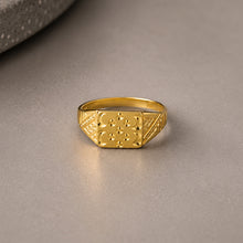 Samrat Crest Gold Ring For Him