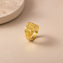 Floral Heritage Gold Ring For Him
