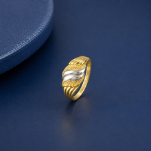 Avyra Dual Tone Elegance Gold Ring