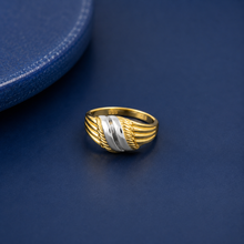 Avyra Dual Tone Elegance Gold Ring