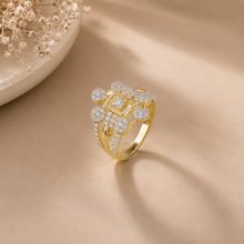 Myra Radiance Gold Ring