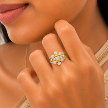 Myra Radiance Gold Ring