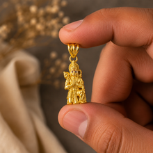 Sankat Mochan Standing Gold Pendant