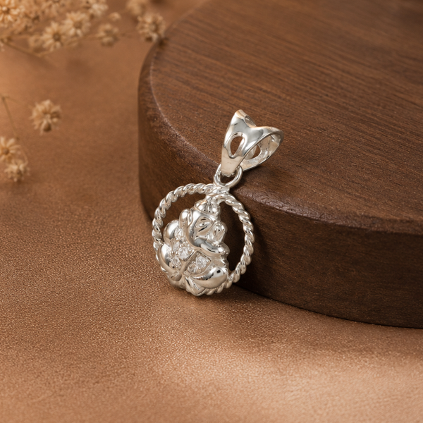 Precious Cub Silver Pendant