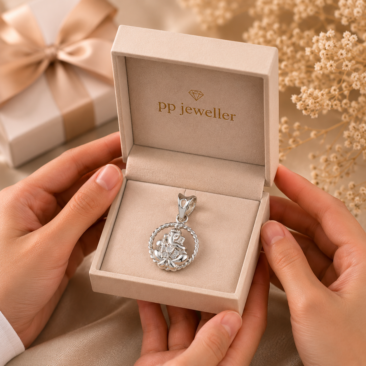 Precious Cub Silver Pendant