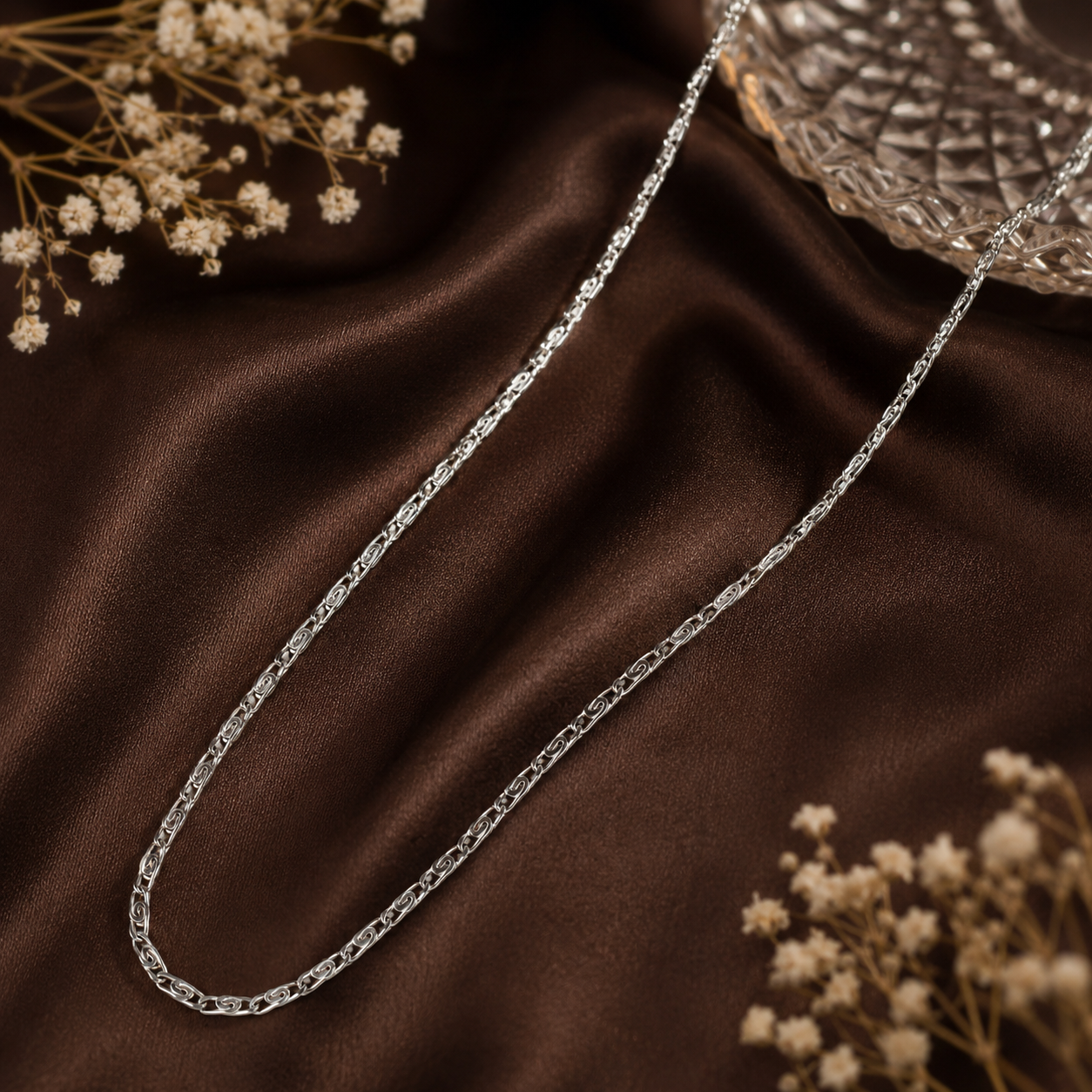 Veer Signature Silver Chain For Him