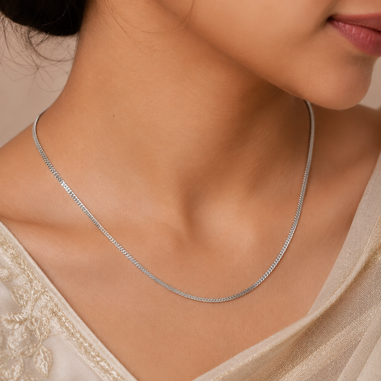 Lustre Grace Silver Chain