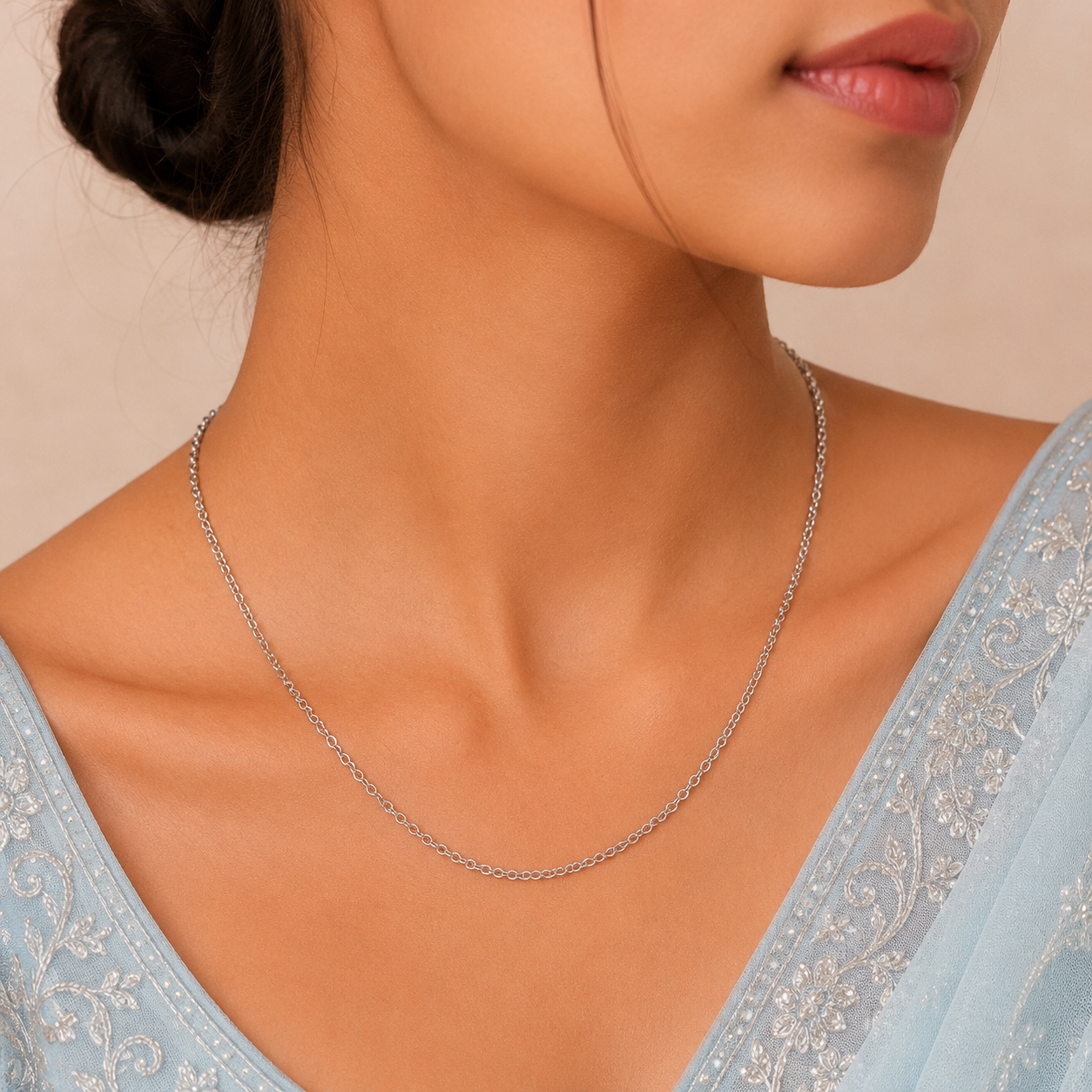 Luna Everyday Silver Chain
