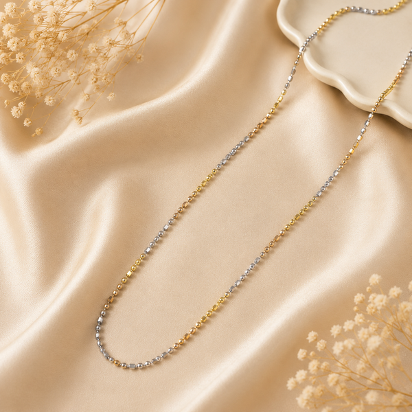 Celeste Dual Glow Silver Chain