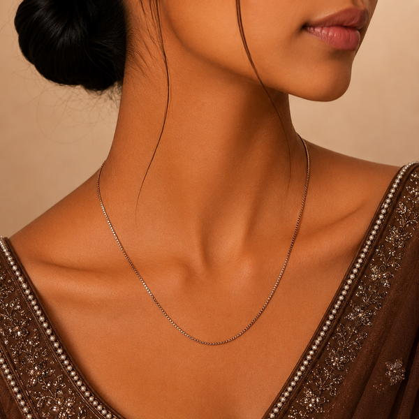 Shirika Classy Silver Chain