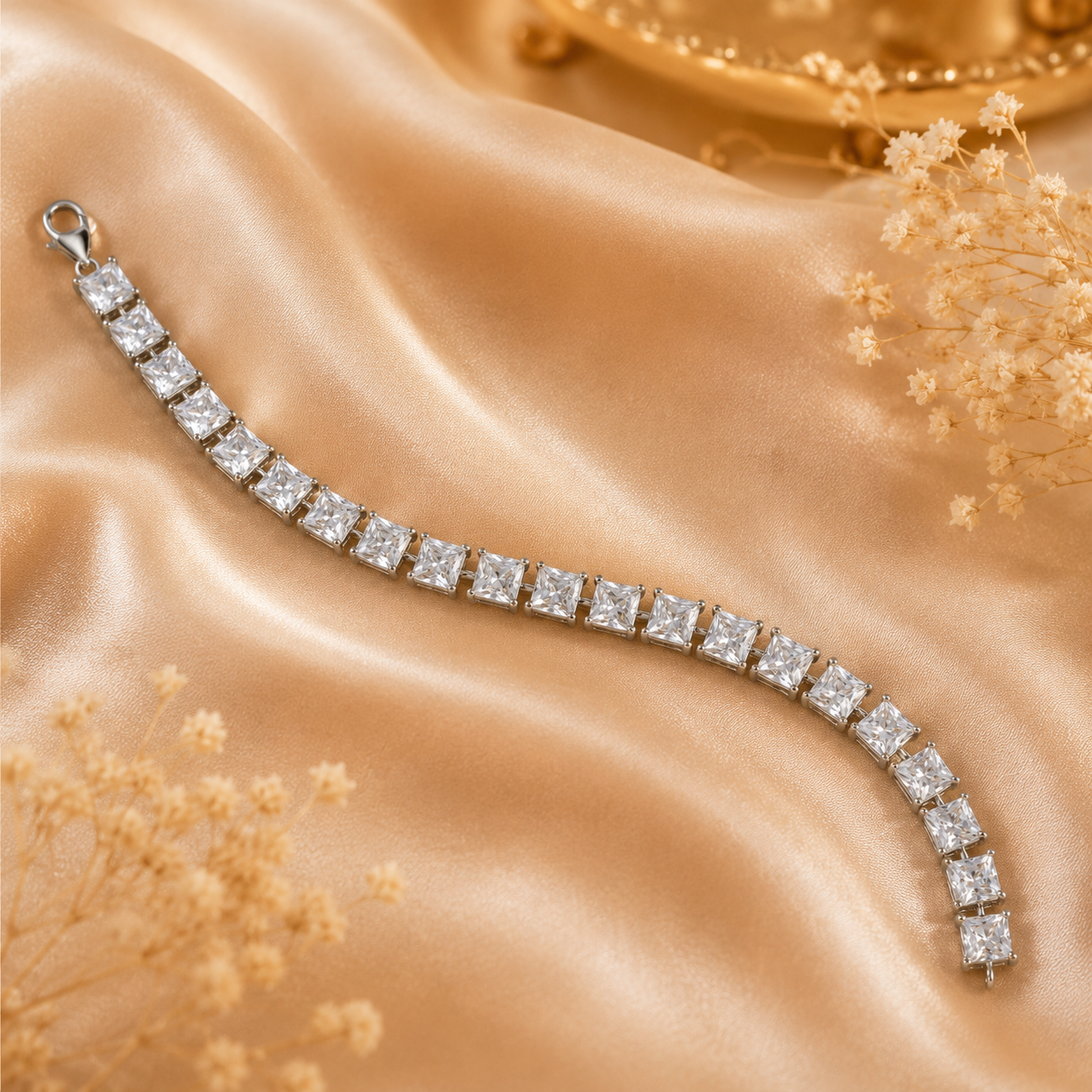 Princess Spark Silver Bracelet