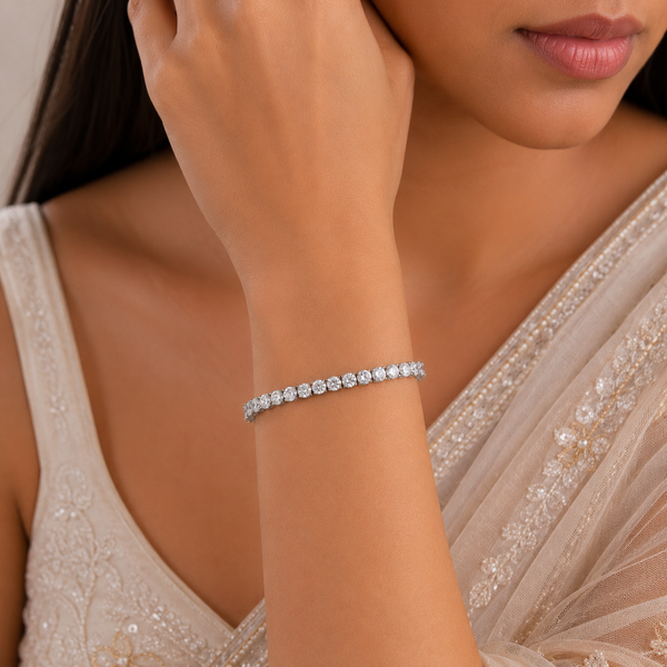 Eira Shine Silver Bracelet