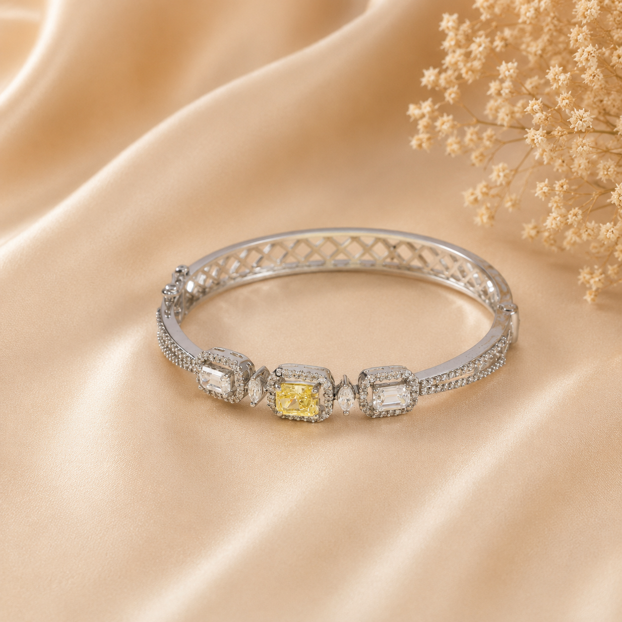 Rhea Sunshine Silver Bracelet