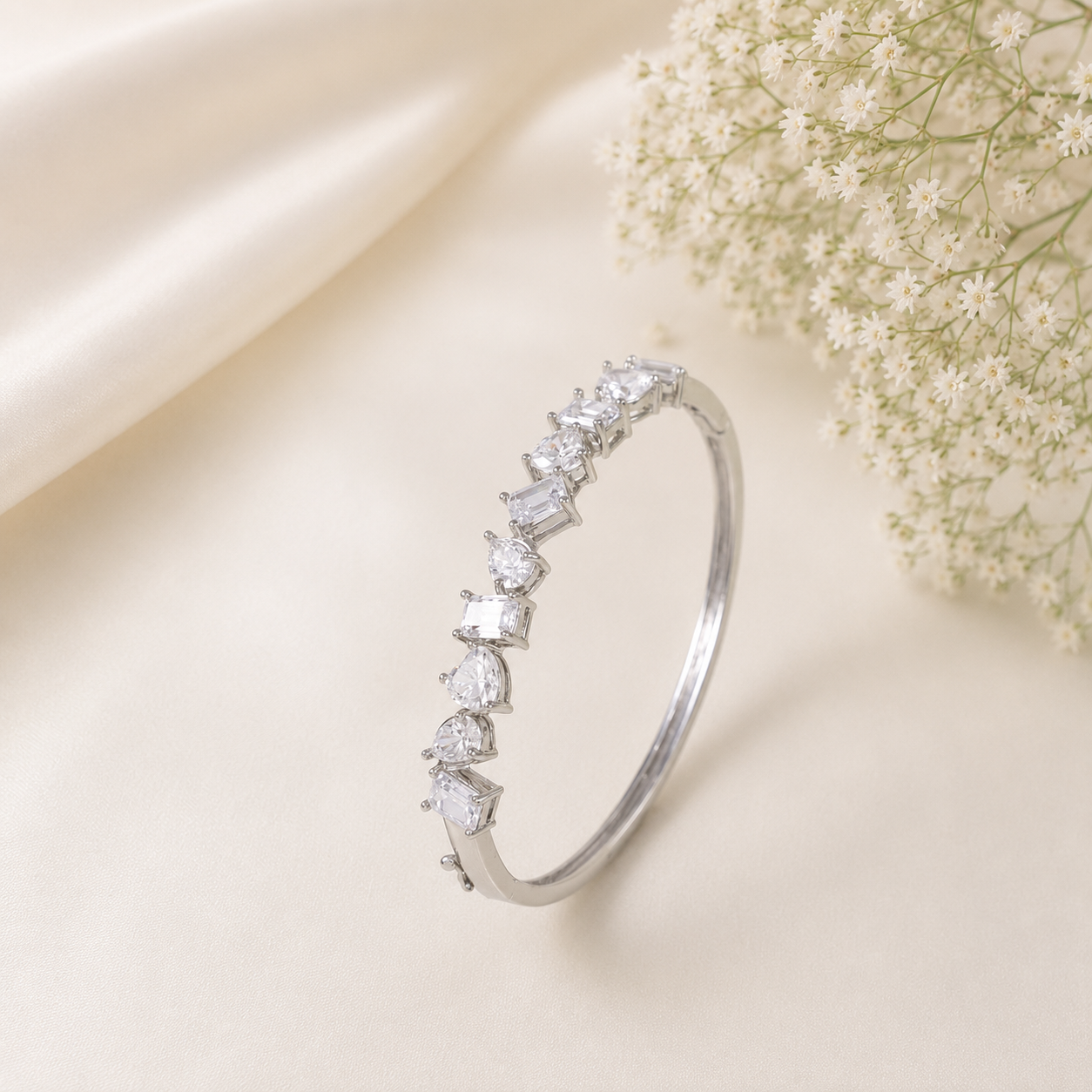 Kiara Prism Silver Bracelet