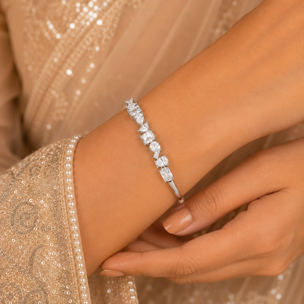 Kiara Prism Silver Bracelet
