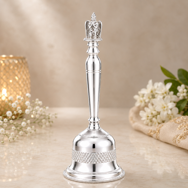 Divine Lakshmi Silver Bell