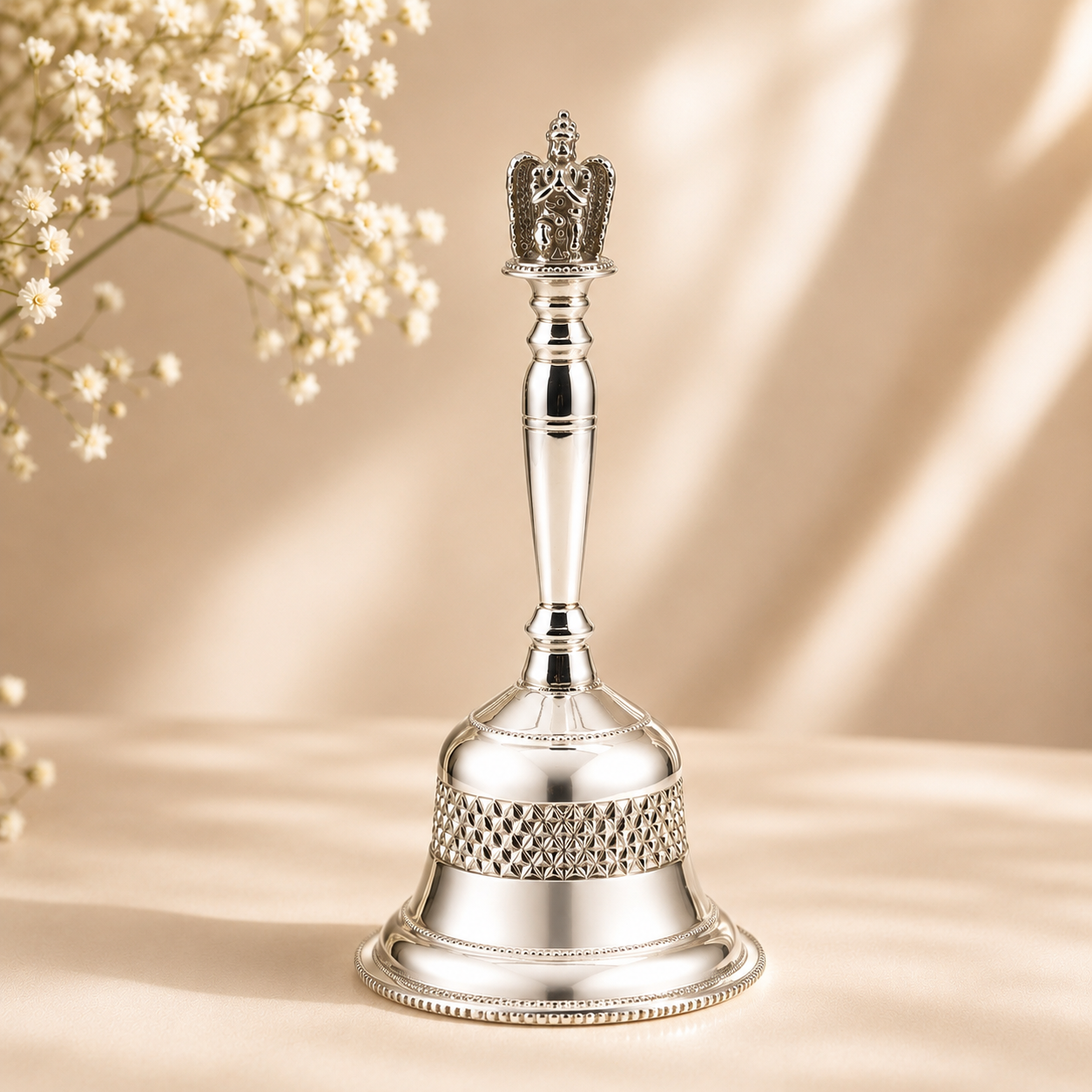 Divine Vinayak Silver Bell
