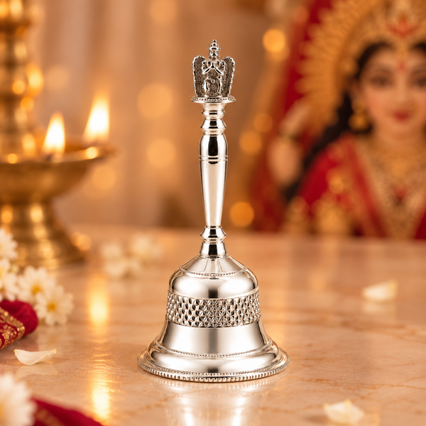 Divine Vinayak Silver Bell