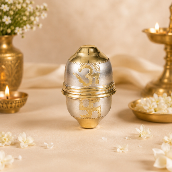 Om Shree Silver Nariyal