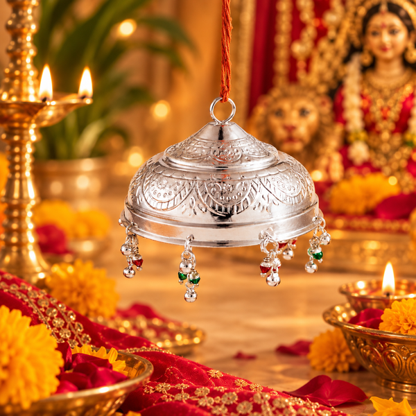 Temple Blessing Silver Chattar