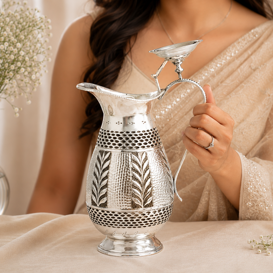 Imperial Silver Serving Jug