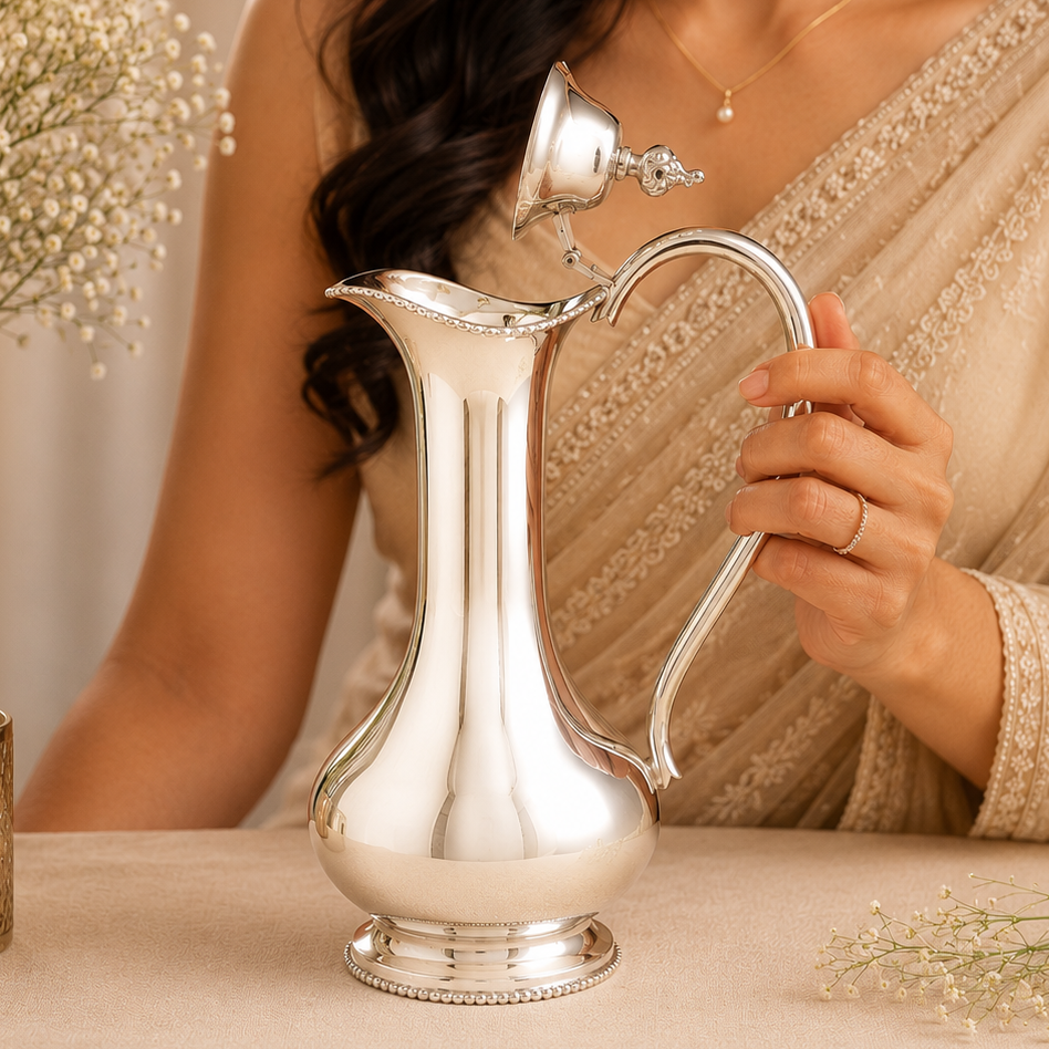 Premium Decanter Silver Jug