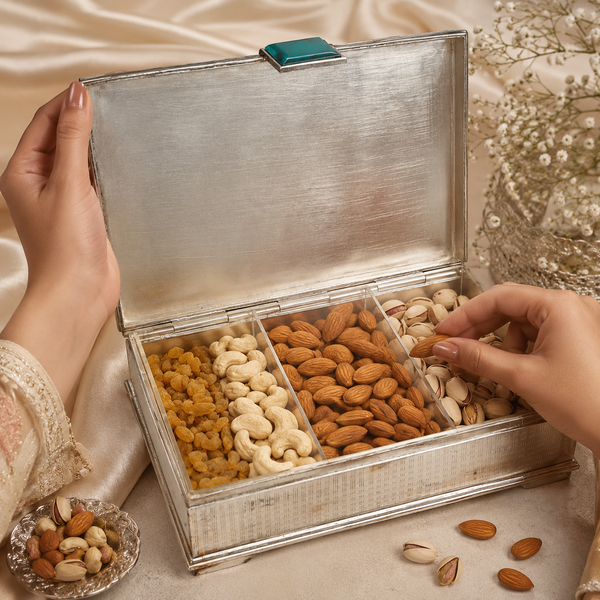 Luxury Enamel Silver Box