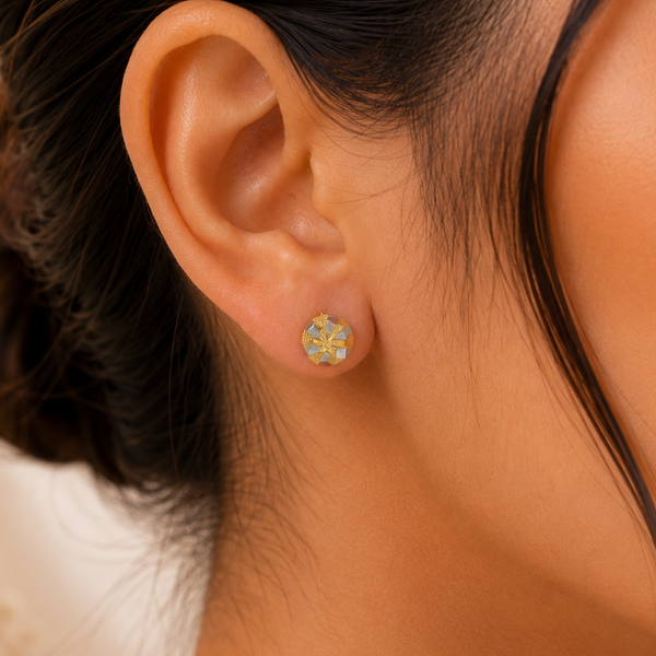 Myra Shine Gold Earrings