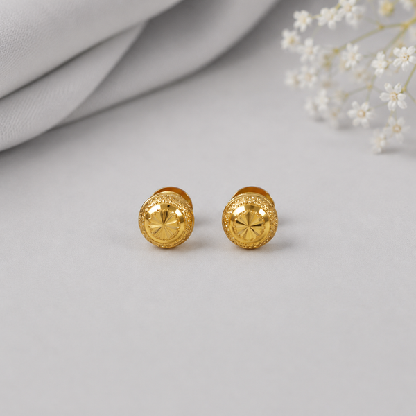 Prisha Glow Gold Earrings