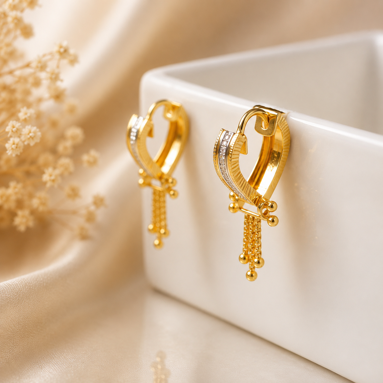 Myra Gleam Drops Gold Bali