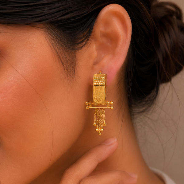 Anika Royal Hoops Gold Bali